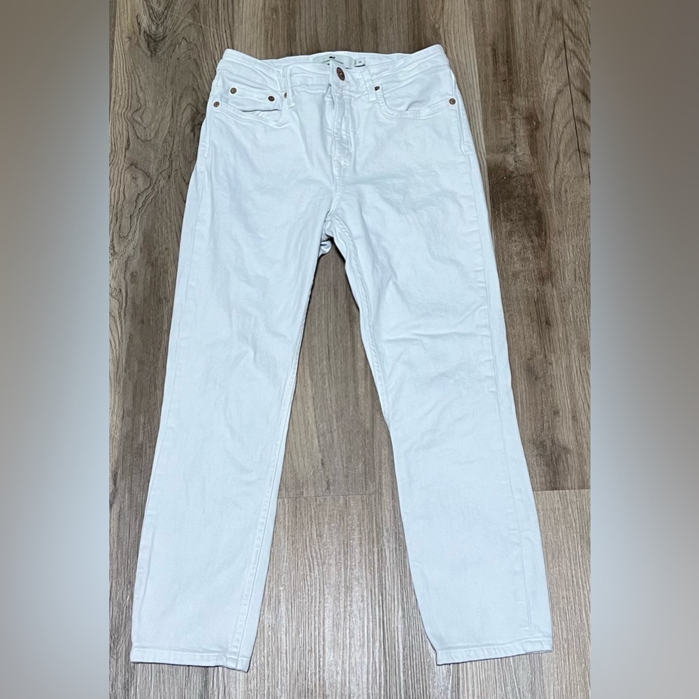 Vineyard Vines White High Rise Skinny Jeans